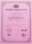 管理體系證書3